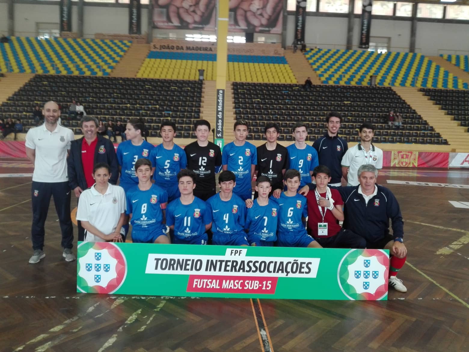 No Interassociações Sub-15 Futsal Masculino ÉVORA VENCE VIANA DO CASTELO E TERMINA TORNEIO SÓ COM VITÓRIAS