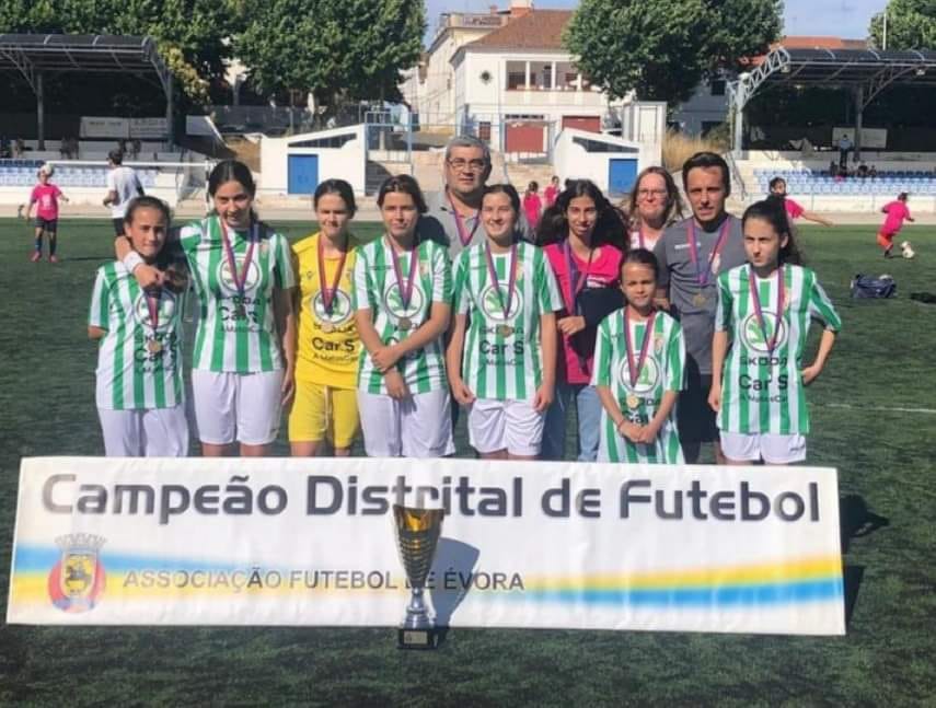 Futebol Feminino Sub15 LUSITANO GC SAGRA-SE CAMPEÃO DISTRITAL