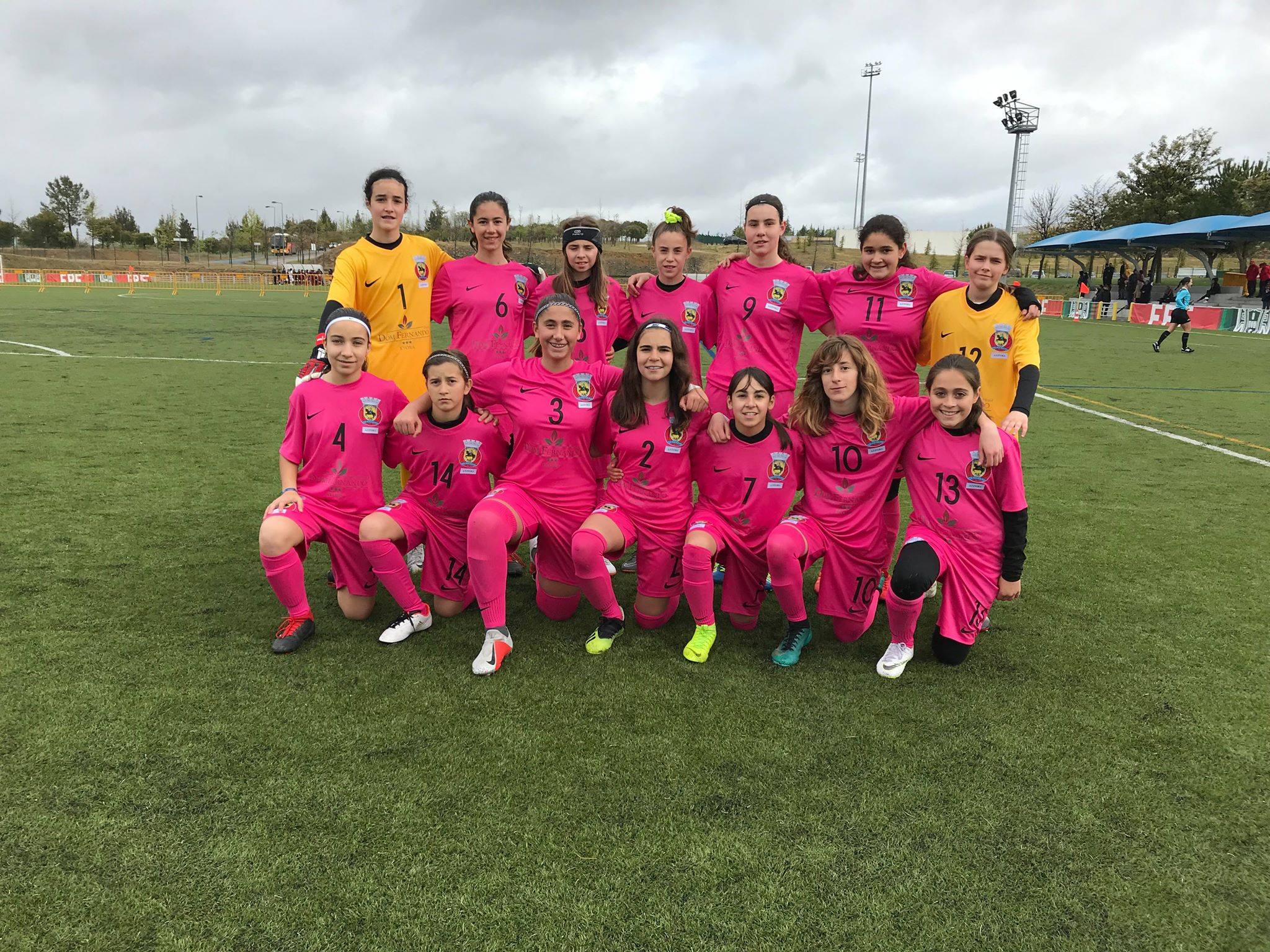 No Interassociações Sub-14 Futebol 7 Feminino (AF ÉVORA 1 AF SANTARÉM 0)
