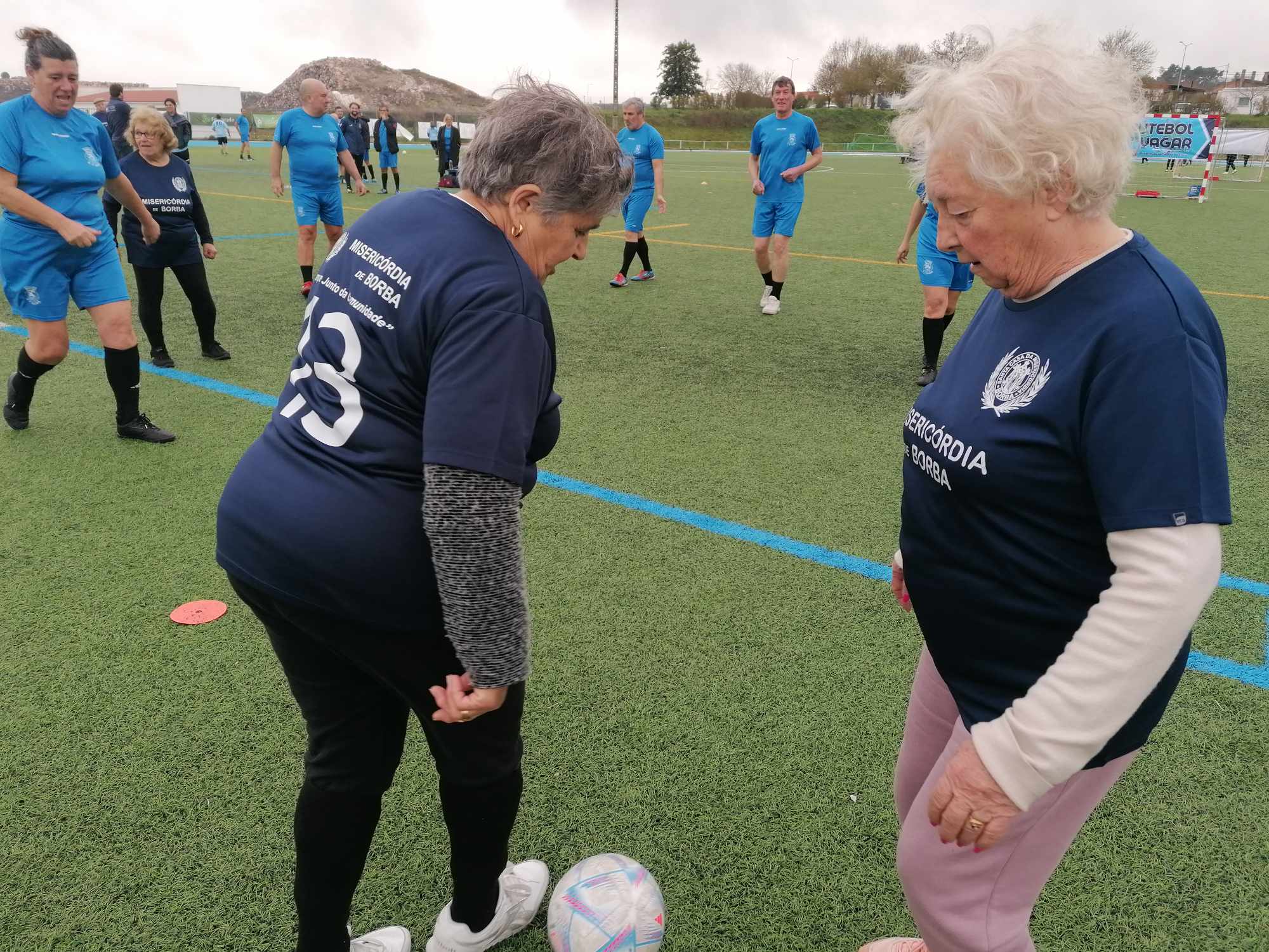 WALKING FOOTBALL EM BORBA