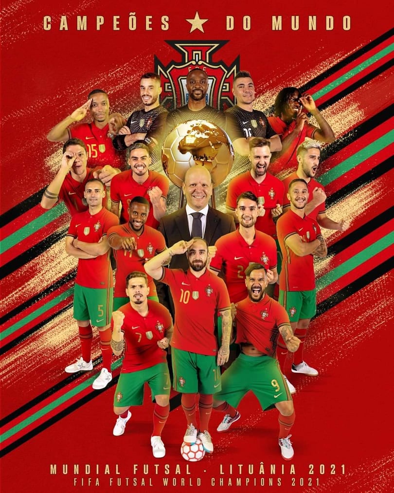 PORTUGAL É CAMPEÃO DO MUNDO DE FUTSAL