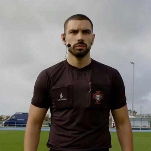 ÁRBITRO RODRIGO VARELA REPRESENTA PORTUGAL 